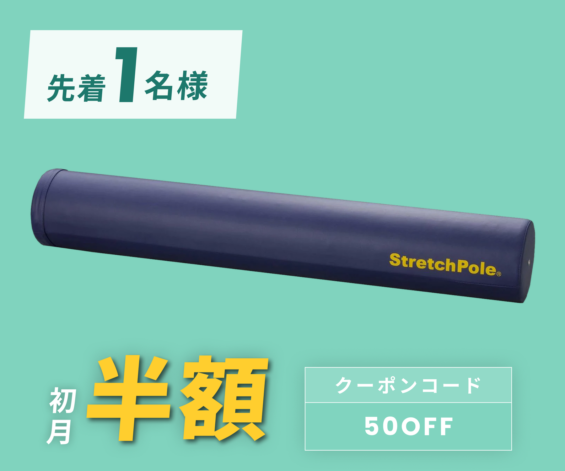 月額2,180円レンタルプラン:LPN ストレッチポール(R)EX 月額2,180円レンタルプラン:LPN ストレッチポール(R)EX