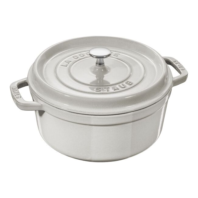 staub 鋳物ホーロー鍋 ピコ・ココット ラウンド 24cm 40501-412をレンタルできます。