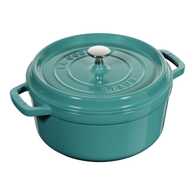 staub 鋳物ホーロー鍋 ピコ・ココット ラウンド 22cm 40501-430をレンタルできます。