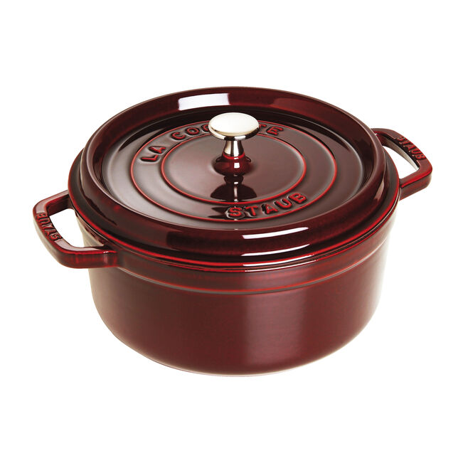 staub 鋳物ホーロー鍋 ピコ・ココット ラウンド 26cm 40509-357をレンタルできます。