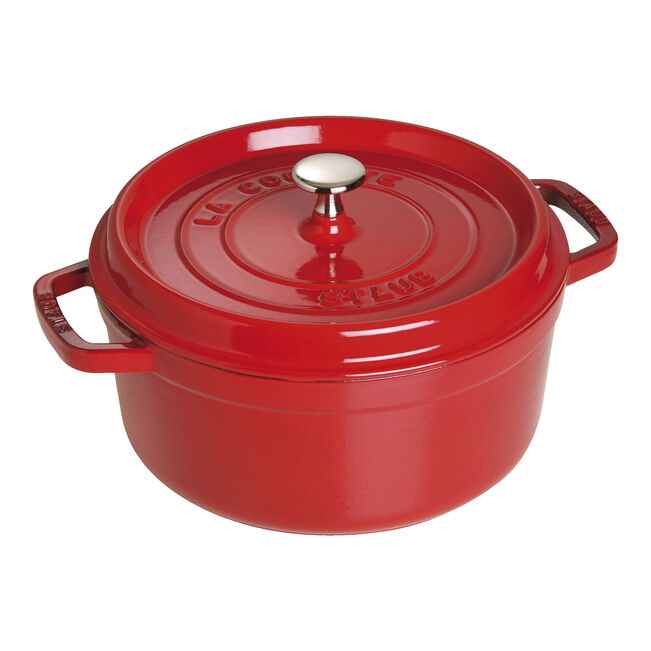 staub 鋳物ホーロー鍋 ピコ・ココット ラウンド 24cm 40509-835をレンタルできます。
