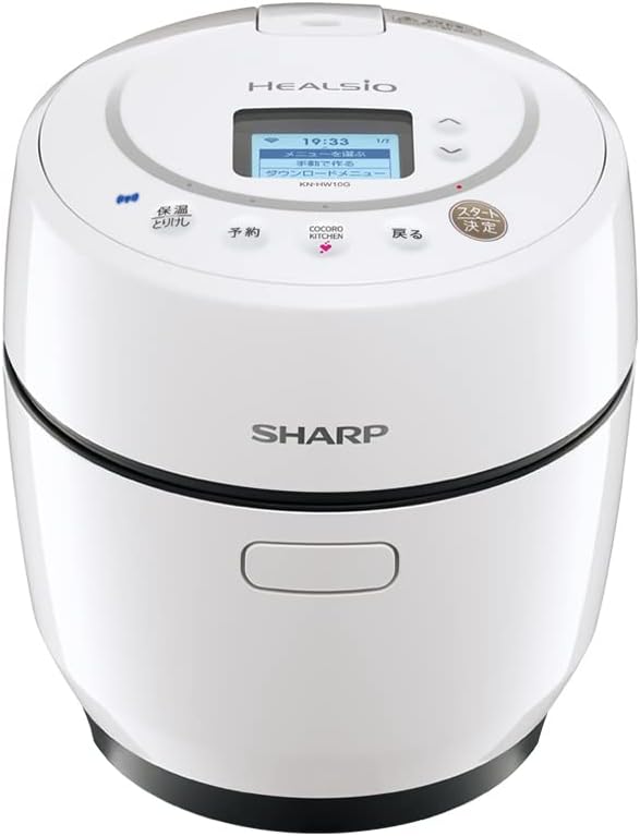 シャープのヘルシオ ホットクック 1.0L KN-HW10G-Wをレンタルできます。