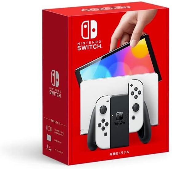 月額6,280円レンタルプラン：Nintendo Switch ニンテンドー スイッチ (有機ELモデル) Joy-Con(L)/(R) HEG-S-KAAAA ホワイト