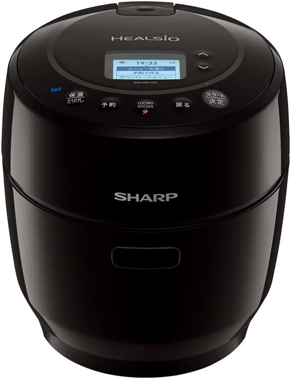 シャープのヘルシオ ホットクック 1.0L KN-HW10G-Bをレンタルできます。