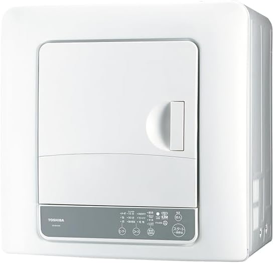 TOSHIBA 衣類乾燥機 6.0kg ED-60A4-Wをレンタルできます。