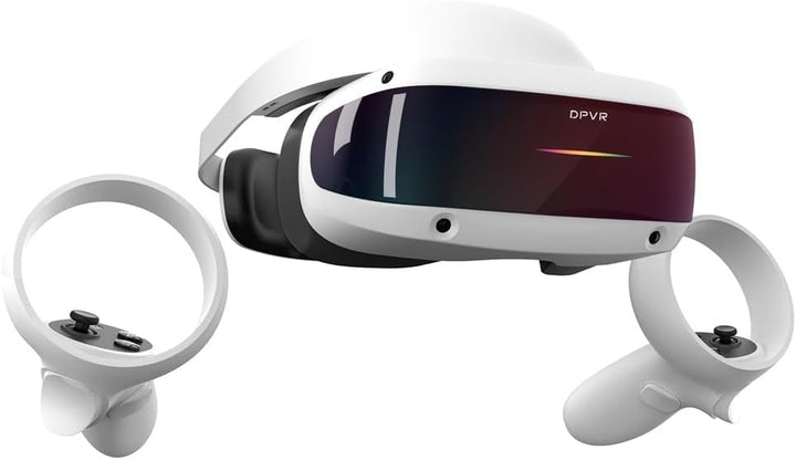 月額13,800円レンタルプラン：DPVR PC接続型VRヘッドマウントディスプレイ DPVR E4 ホワイト