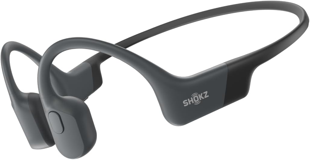 J5026★極美品★SHOKZ OPEN RUN Grey 骨伝導イヤホン Ｓ803　箱、充電ケーブル、メーカー保証書付き 動作確認済み OpenRun スポーツ骨伝導イヤホン – Shokz (ショックス) 日本