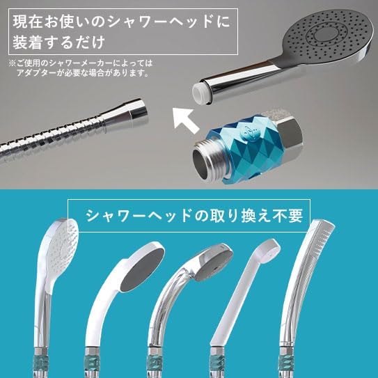 月額19,800円レンタルプラン：ナノバサラ 高速ナノバブル水ジェネレーター シャワーヘッド ペット用品 ペットケア NAW-13-A1B110