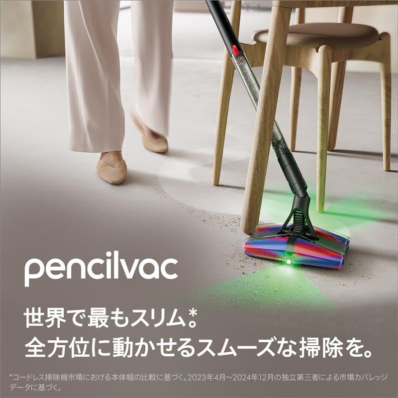 月額11,800円~12,800円レンタルプラン：Dyson PencilVac Fluffycones 掃除機 コードレス SV50 FC