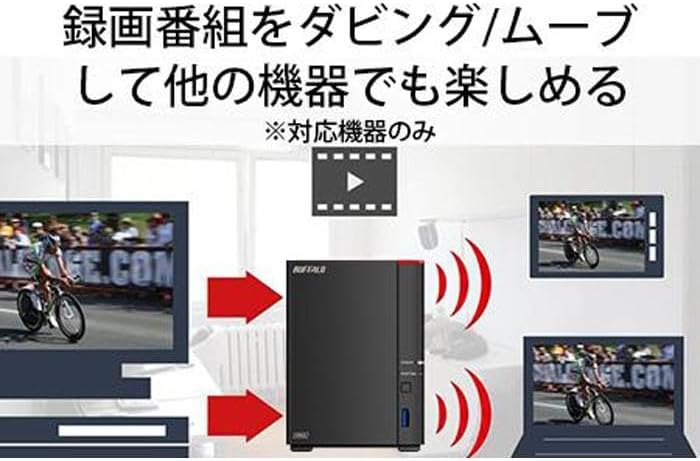 月額6,980~18,800円レンタルプラン：バッファロー NAS LinkStation ネットワークHDD LS720Dシリーズ