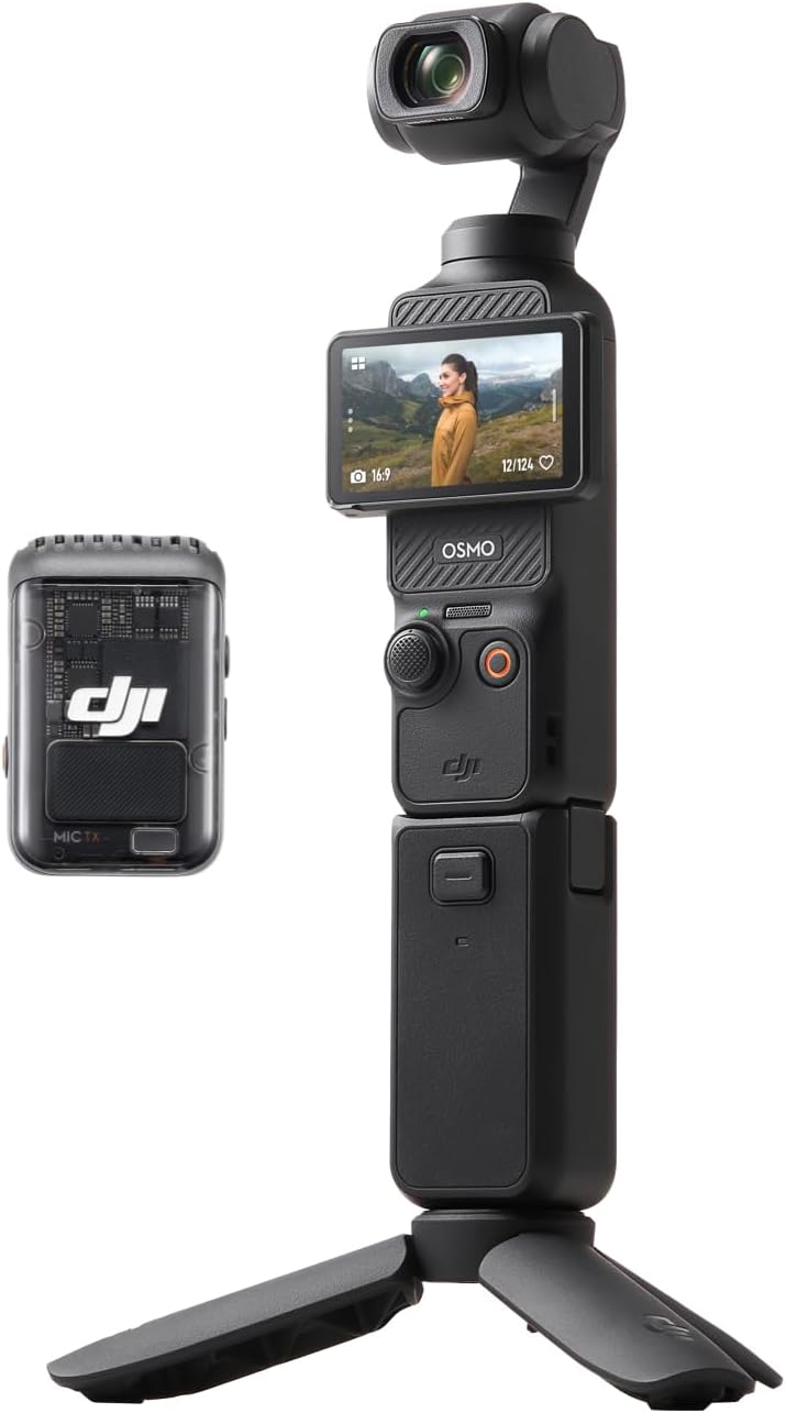 DJI Osmo Pocket 3 クリエイターコンボ カメラをレンタルできます。