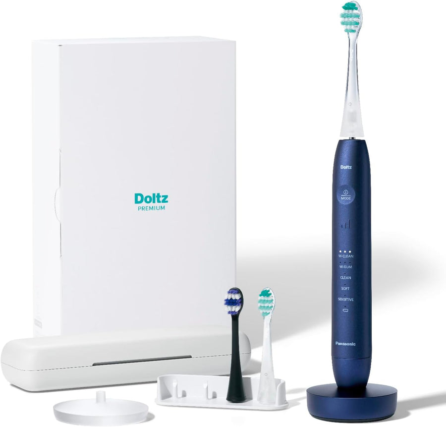 パナソニック W音波振動ハブラシ ドルツプレミアム 電動ブラシ EW-DP58-Aをレンタルできます。