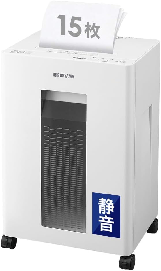 アイリスオーヤマのオフィスシュレッダー OF15Mをレンタルできます。