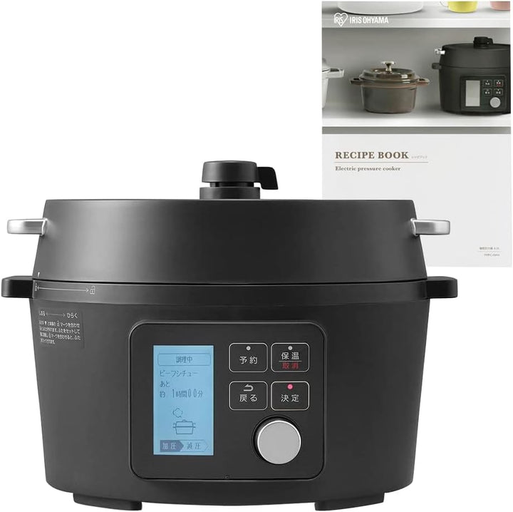 アイリスオーヤマの電気圧力鍋 4.0L PMPC-MA4-Bをレンタルできます。