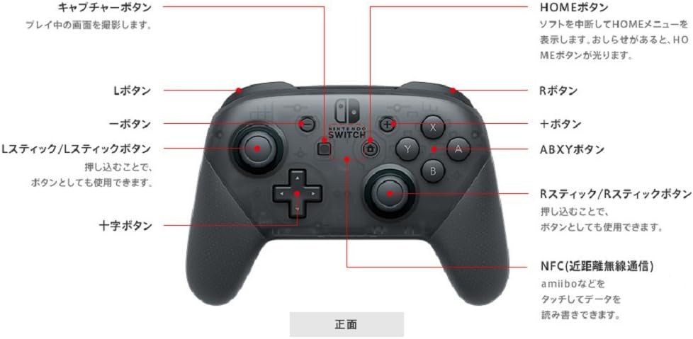 月額1,580円レンタルプラン：Nintendo Switch Proコントローラー ゲーム機 HAC-A-FSSKA
