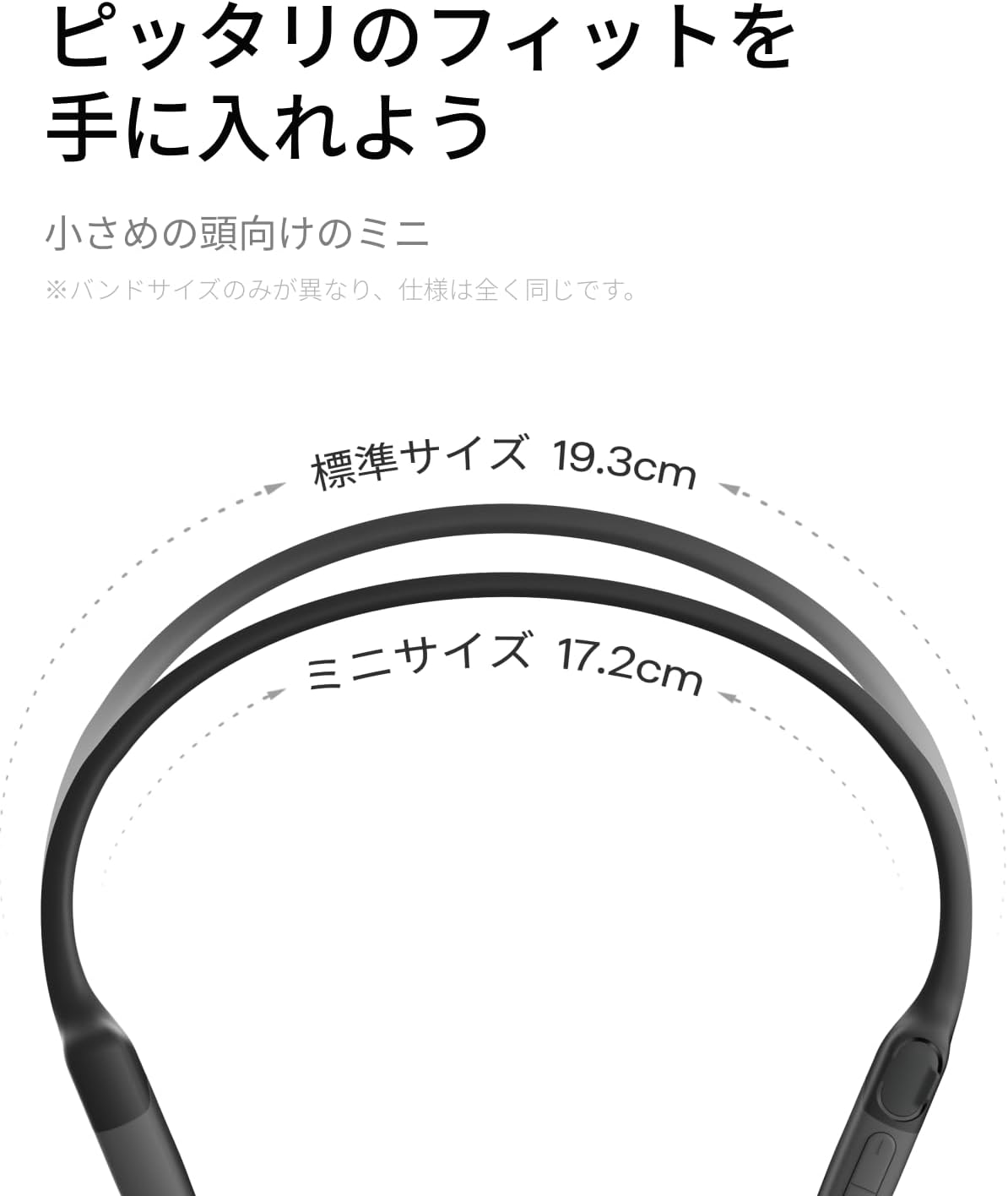 月額2,580円レンタルプラン：Shokz OpenRun 骨伝導イヤホン S803