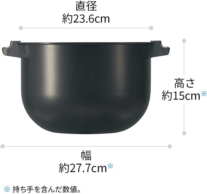 月額6,080円レンタルプラン：SHARP ヘルシオ ホットクック 2.4Lタイプ KN-HW24G-W ホワイト系