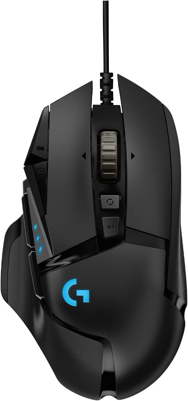 ロジクール G502 HERO ゲーミングマウス G502RGBhrをレンタルできます。