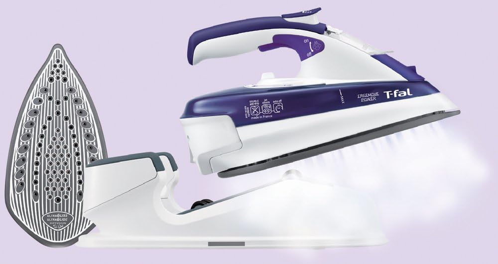 月額3,980円レンタルプラン：ティファール コードレススチームアイロン フリームーブパワー FV9980J0 ブルー