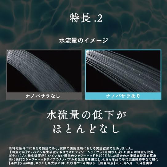 月額19,800円レンタルプラン：ナノバサラ 高速ナノバブル水ジェネレーター シャワーヘッド ペット用品 ペットケア NAW-13-A1B110