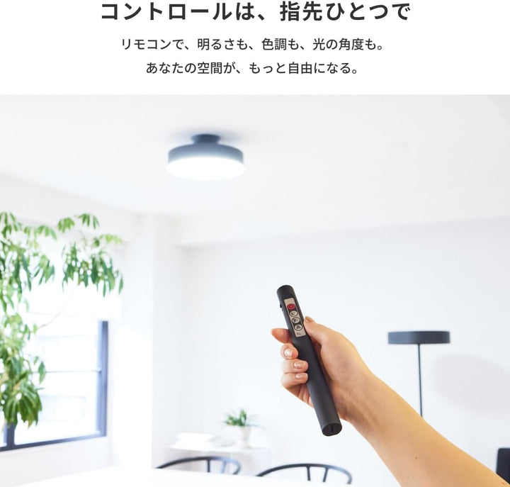 月額7,380円：アートワークスタジオ グロー LED シーリングライト4000 AW-0555E-BK/LW ブラック+ライトウッド