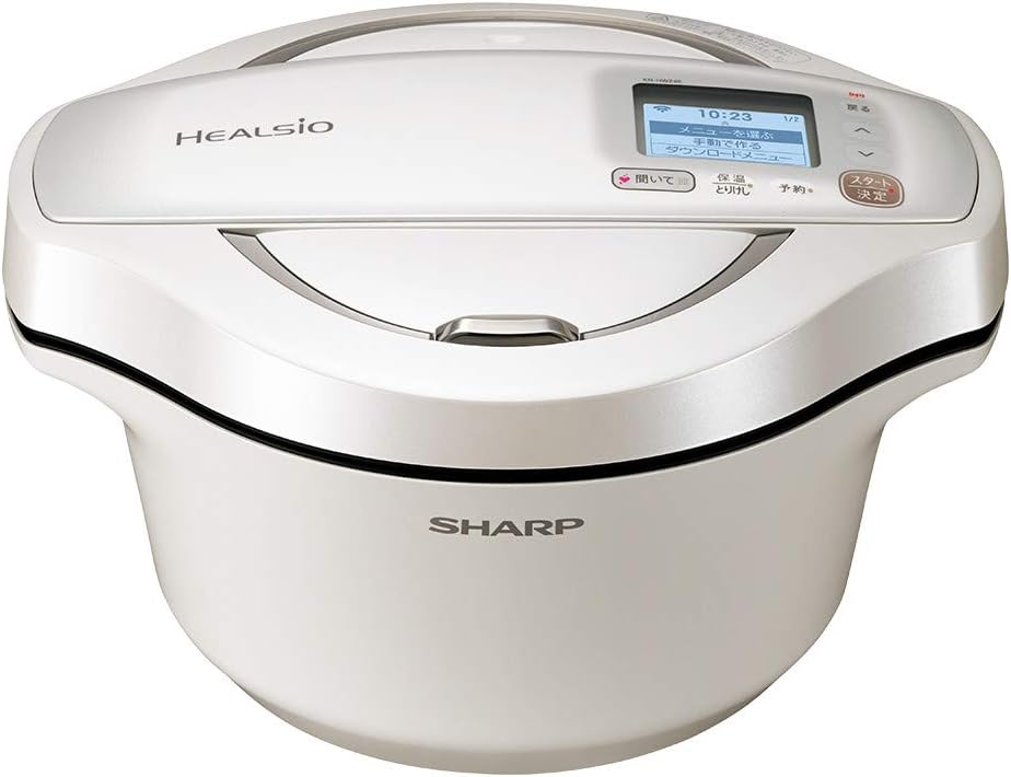 シャープのヘルシオ ホットクック 2.4L KN-HW24E-Wをレンタルできます。