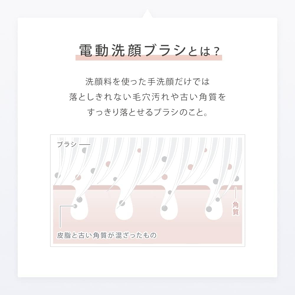 月額2,680円レンタルプラン：SALONIA イオンフェイシャルブラシ＆エクストラクリーミーフォーム 美顔器 SAL21202SL シルバー