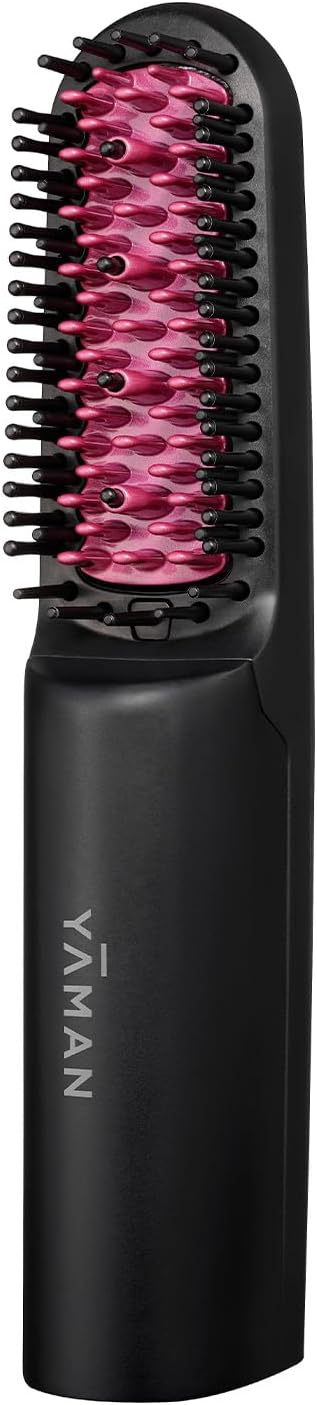 ヤーマン スムースアイロンブラシ ヘアケア ヘアブラシ ヘアアイロン コードレスヘアケア 電気ブラシ YJHB5Bをレンタルできます。