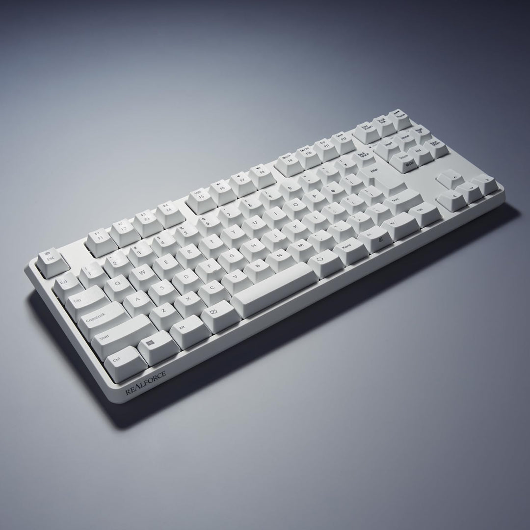 月額5,280円レンタルプラン：REALFORCE R4 キーボード ハイブリッド テンキーレス 日本語配列 TKL R4HC ホワイト