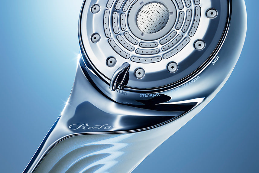 月額5,380～5,880円レンタルプラン：ReFa FINE BUBBLE U+ シャワーヘッド 止水ボタン付き