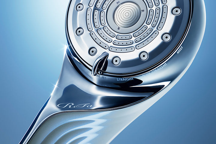 月額5,380～5,880円レンタルプラン：ReFa FINE BUBBLE U+ シャワーヘッド 止水ボタン付き