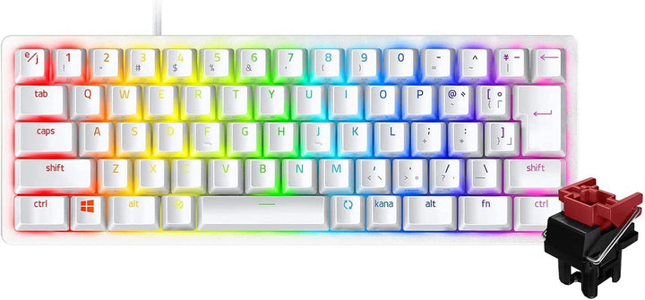 月額2,480円レンタルプラン：Razer Huntsman Mini Linear Optical Switch ゲーミングキーボード RZ03-03391100-R3J1