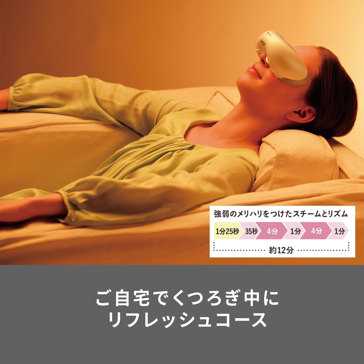 月額2,880円レンタルプラン：パナソニック 目もとエステ EH-SW68-N