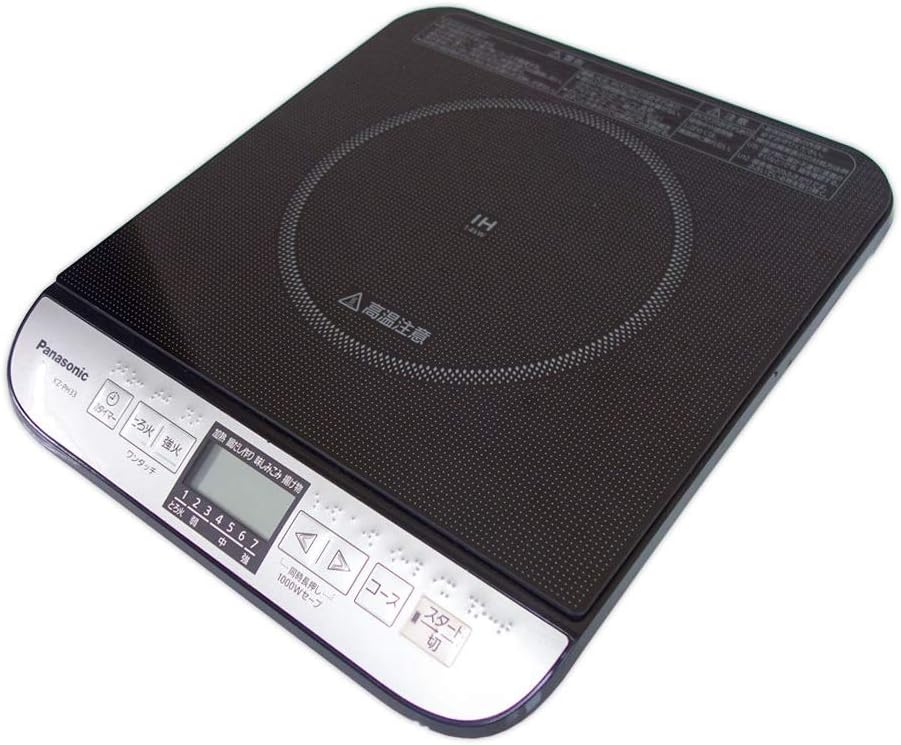 【美品・ほぼ未使用】 パナソニック IHクッキングヒーター KZ-PH33-K 月額3,280円レンタルプラン：パナソニック IHクッキングヒーター KZ