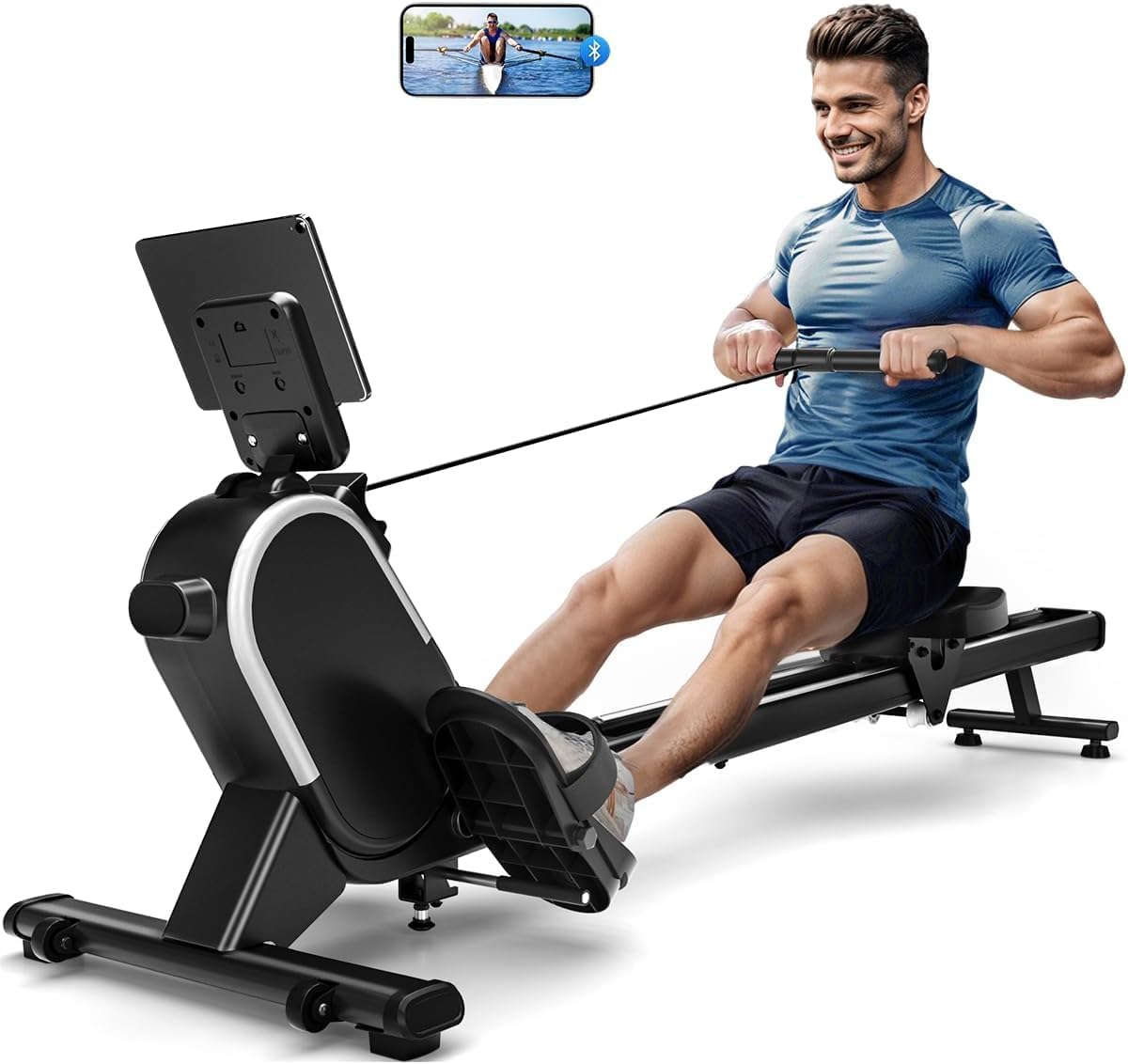 ローイングマシーン Amazon.co.jp: ローイングマシン 全身運動トレーニングマシン 12