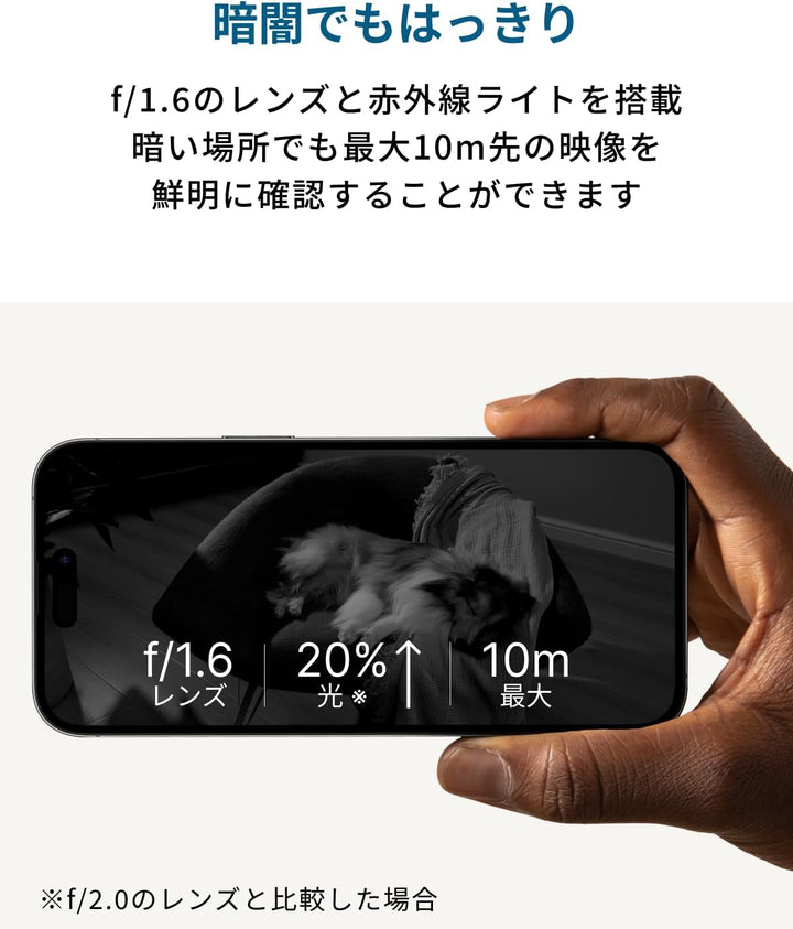 月額2,380円レンタルプラン：Eufy Security Indoor Cam S350 防犯カメラ 屋外カメラ T8416521