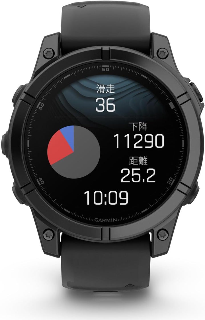 月額18,800円レンタルプラン：GARMIN fenix E 47mm GPSスマートウォッチ ゴルフ 010-03025-12 グレー