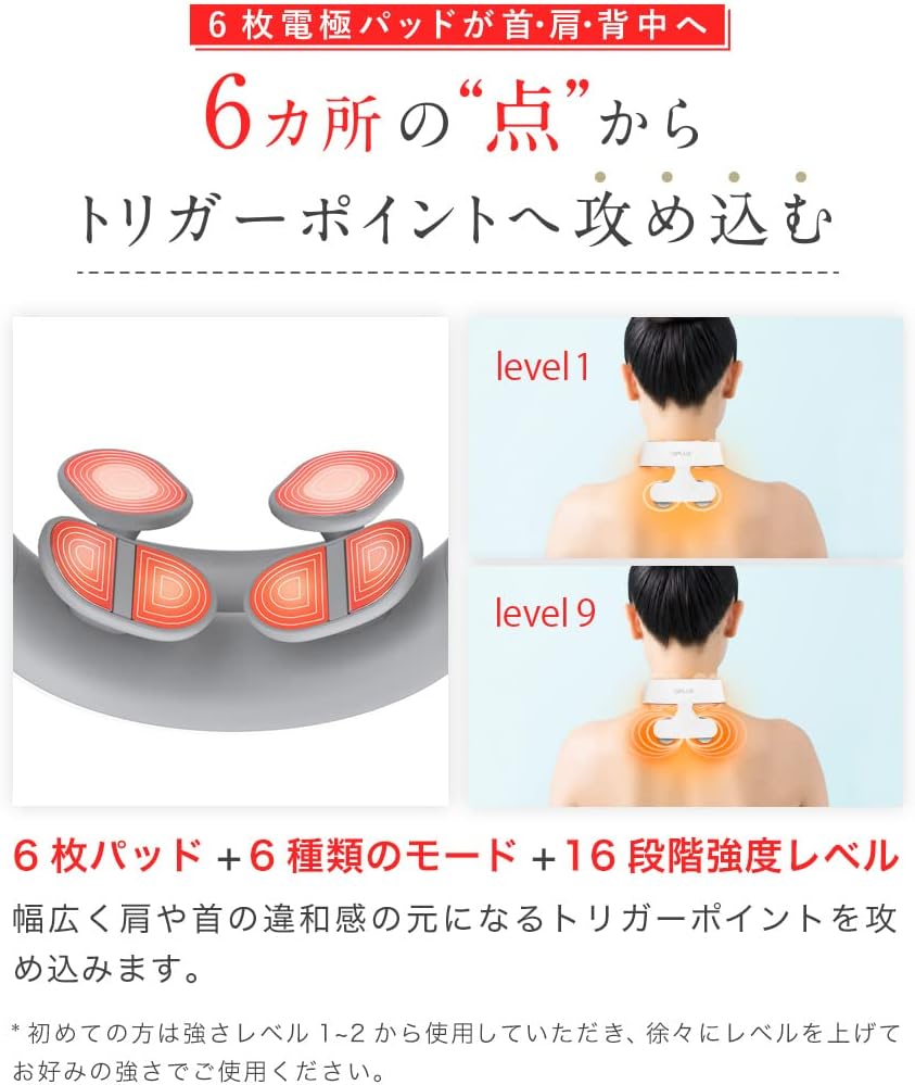 月額1,880円レンタルプラン：NIPLUX NECK RELAX ネックリラックス1S np