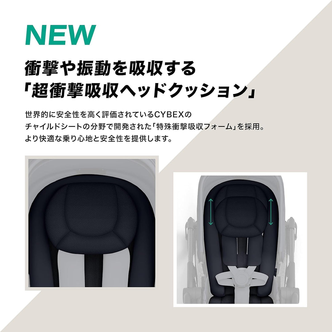 月額7,980円レンタルプラン：cybex メリオ カーボン 2024年 ベビーカー