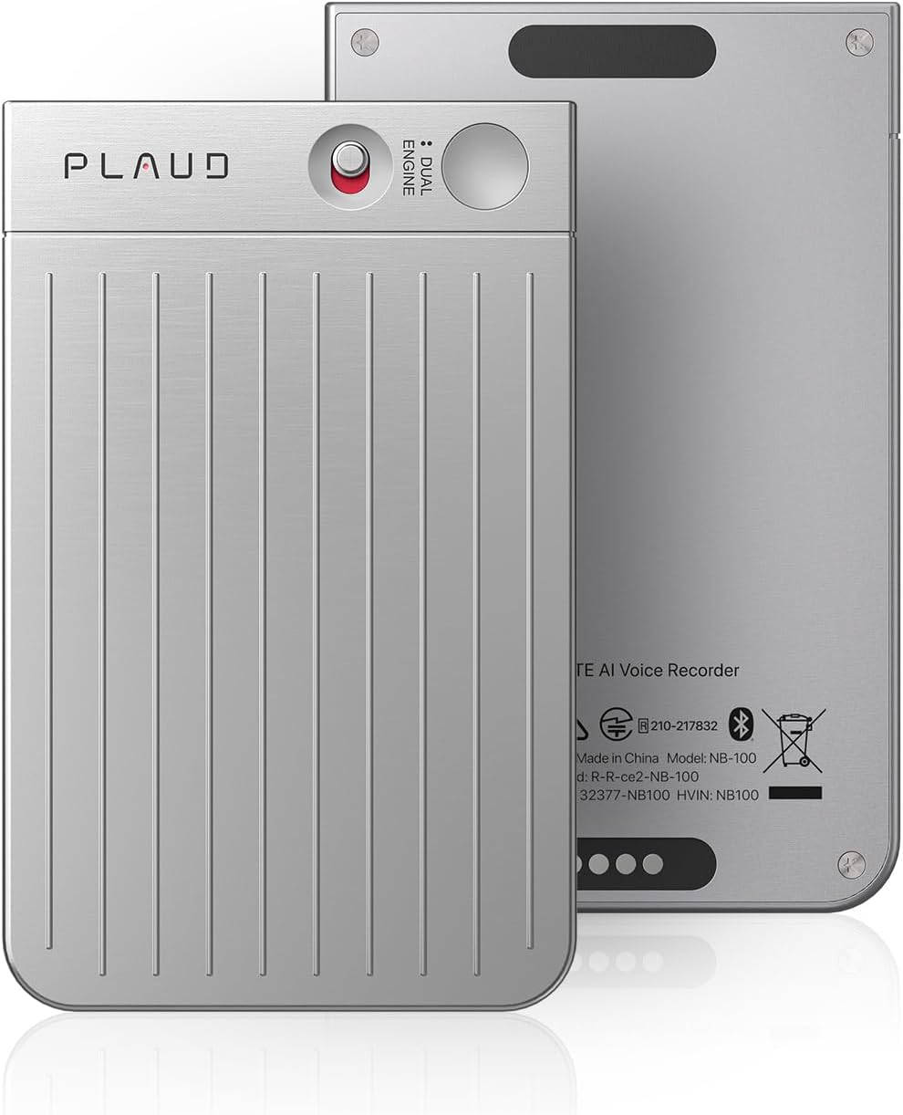 Plaud Note AI ボイスレコーダー シルバーをレンタルできます。