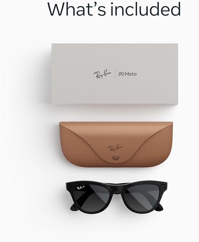 月額9,800円レンタルプラン：Ray-Ban Meta Glasses スカイラー ARグラス 0RW4014