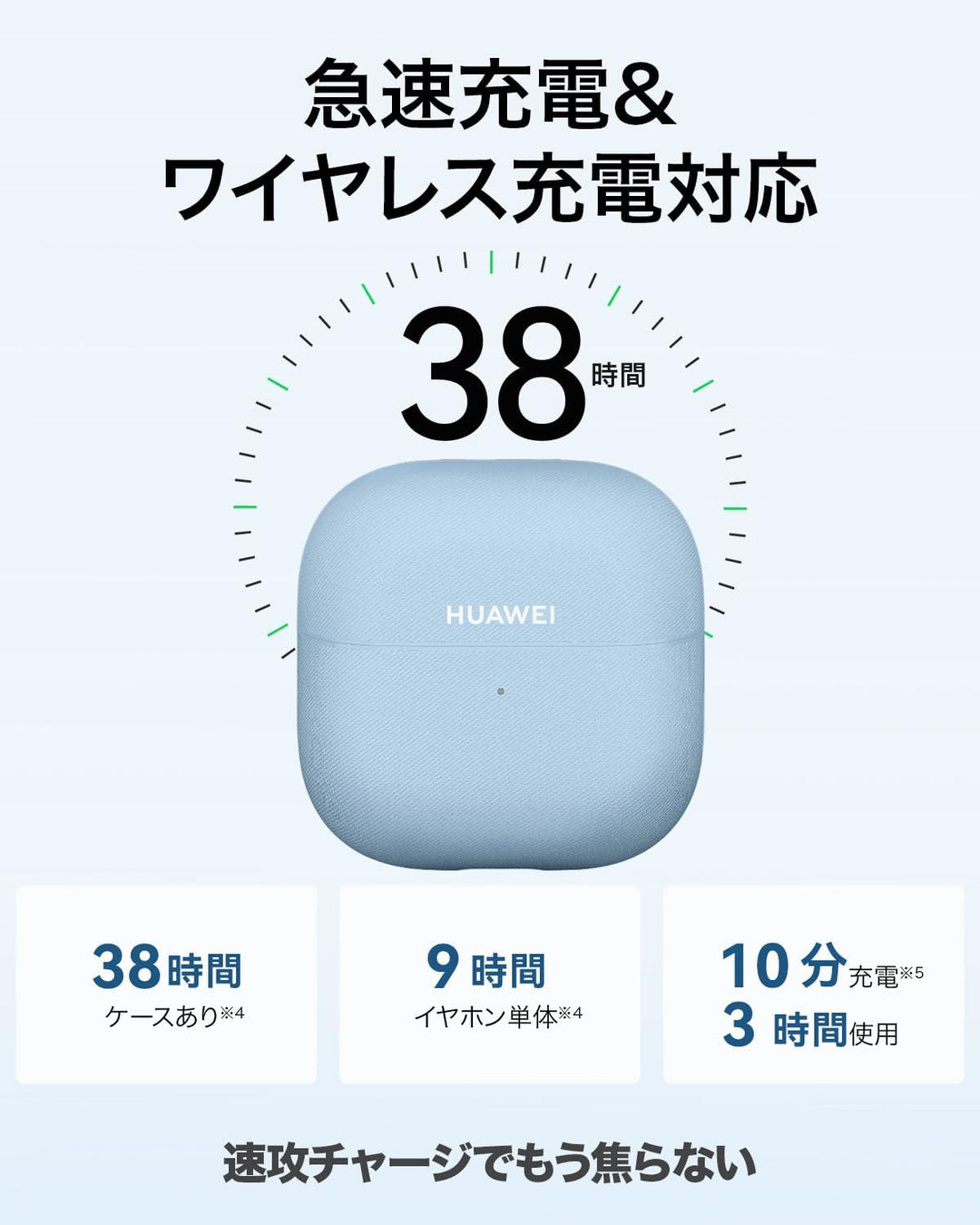 月額3,980円レンタルプラン：HUAWEI FreeClip 2 ワイヤレスイヤホン T0027