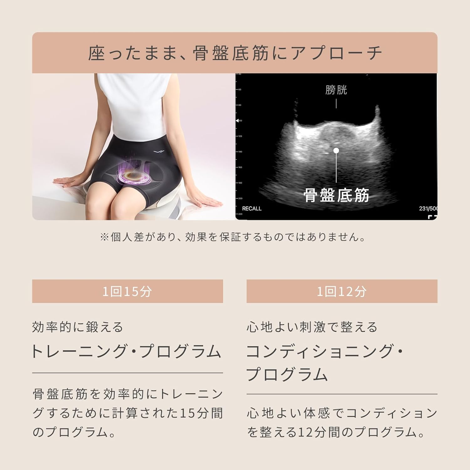 月額12,800円レンタルプラン：MTG シックスパッド Perine Fit EMS