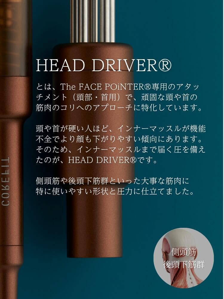 月額6,980円レンタルプラン：COREFIT HEAD DRIVER KIT 7th 美顔器