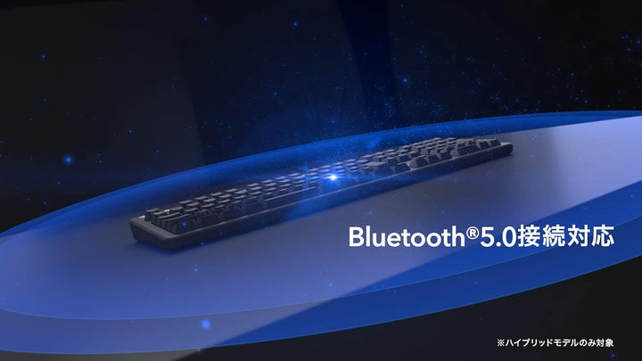 月額3,280円レンタルプラン：東プレ REALFORCE R3 キーボード ハイブリッド テンキーレス 日本語配列 R3HC13 ブラック