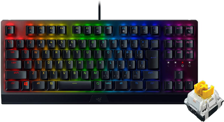 月額1,980円レンタルプラン：Razer BlackWidow V3 Tenkeyless ゲーミングキーボード RZ03-03491400-R3J1-N
