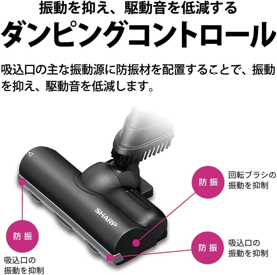 月額6,580円レンタルプラン：シャープ コードレススティック 紙パック