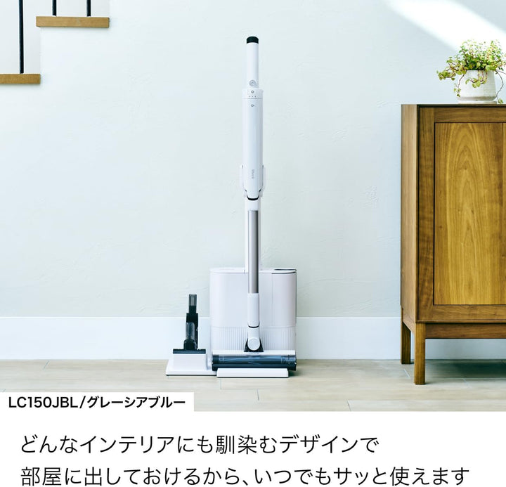 月額3,980円レンタルプラン：シャーク EVOPOWER SYSTEM FIT+ コードレススティッククリーナー 掃除家電 電動モップ LC150J