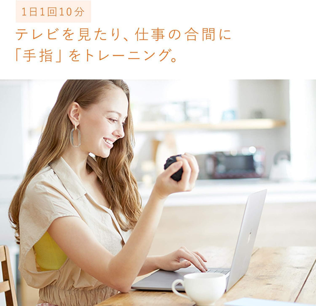 月額2,380円レンタルプラン：MTG SIXPAD Hand Pulse 握力鍛え SE-AR00A ブラック