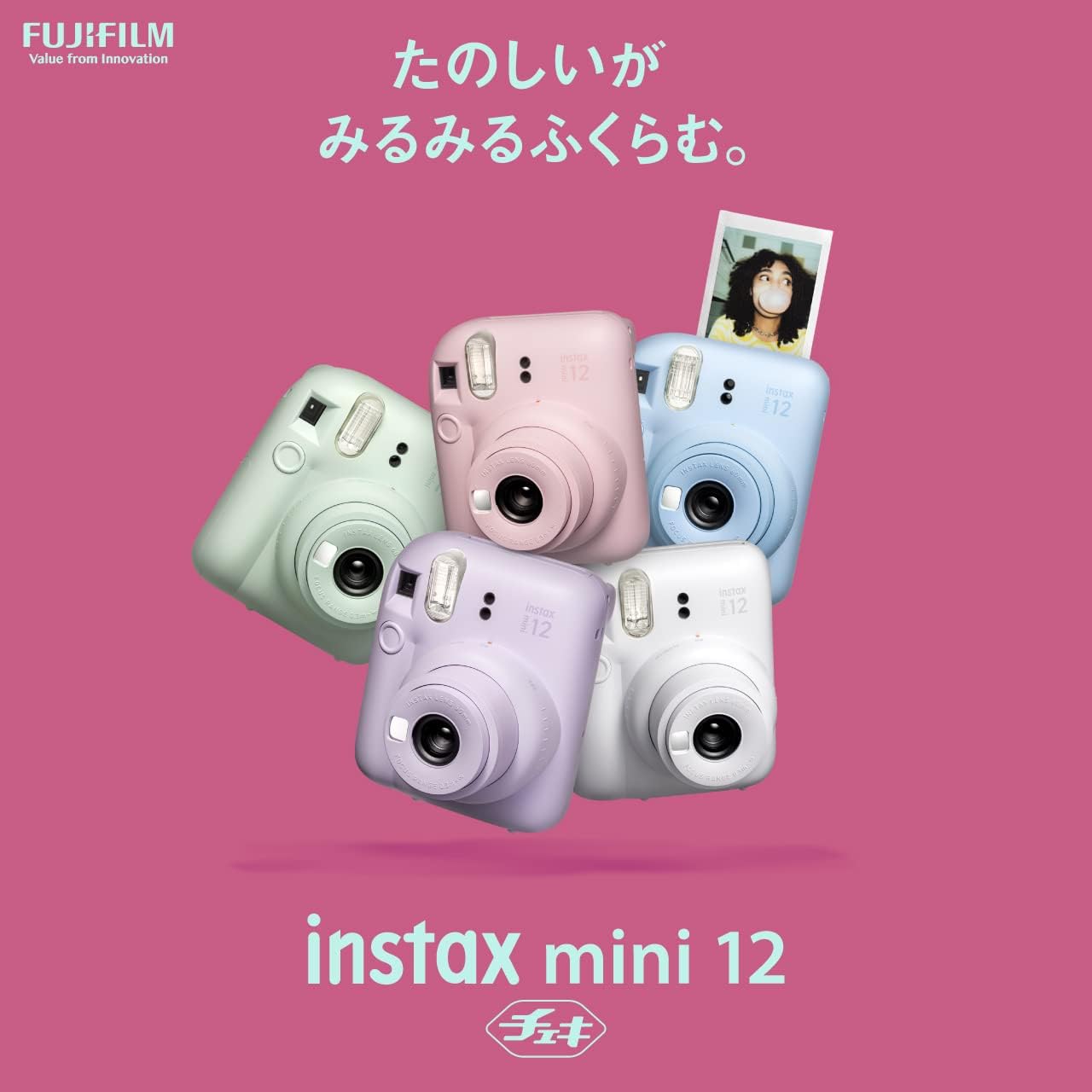 月額2,080円レンタルプラン：富士フイルム(FUJIFILM) チェキ instax